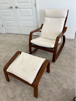 POÄNG Armchair & Ottoman Combo- Ikea