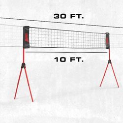 Penn Easy Fit Premium Volleyball Set with Adjustable Net and Ball