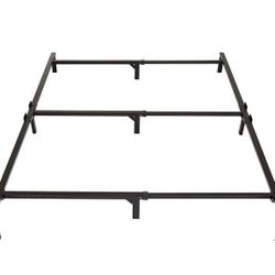 King  Metal Bed Frame, , King, Tool-Free Easy Assembly, Black