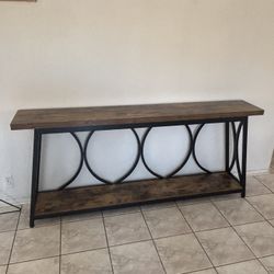Modern Industrial Console Table / Sofa Table