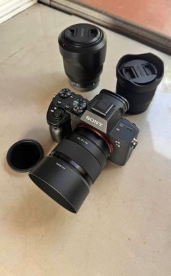 Sony A7 III Mirrorless Camera + Lenses – Excellent Condition