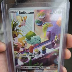 Pokémon Bulbasar 143/142 Stellar Crown $65 OBO 