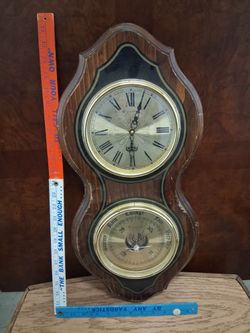 Mcm Bulova Weather Clock