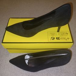 Black Suede Heels