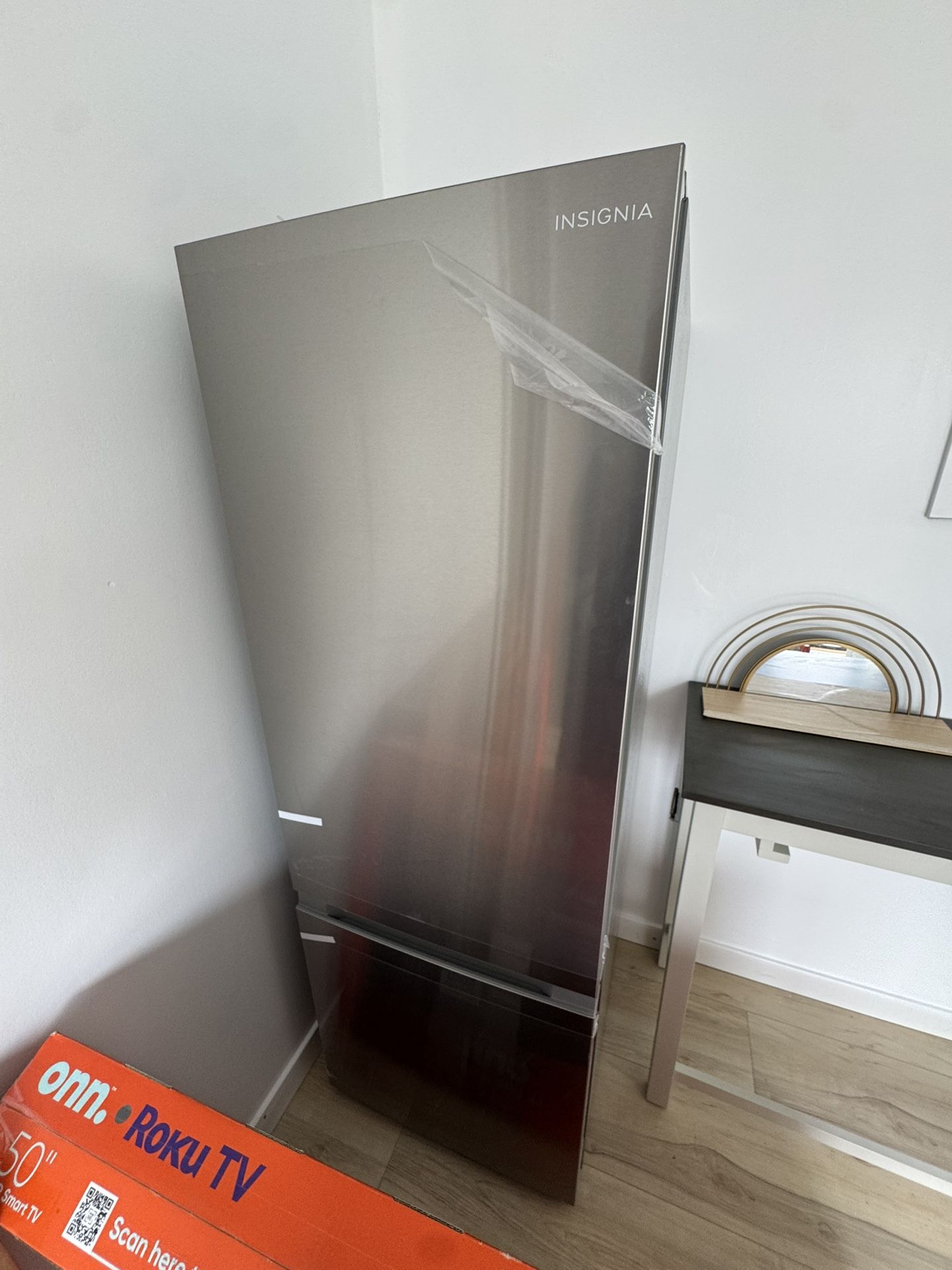Insignia Bottom Freezer Refrigerator New Never Opened No Box