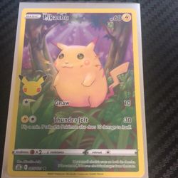Pickachu Celebrations Rare