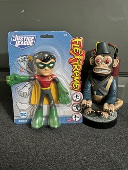 Mattel Justice League Robin 7" Flextreme Bendable Action Figure