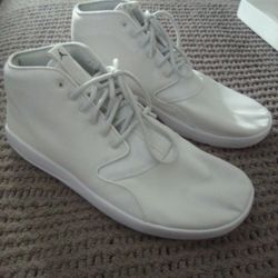 Brand New All White Jordans Never Worn Men's Size US 11.5 Without Original Box 