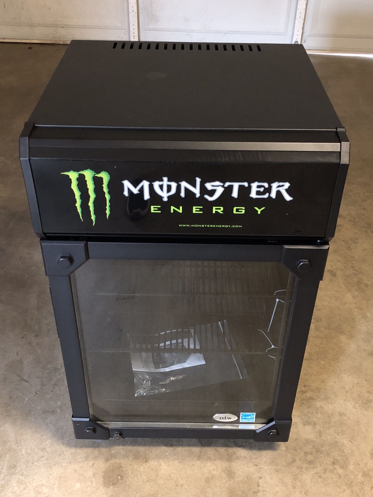 Mini Fridge Monster, Monster Energy Drink Mini Fridge Cooler Refrigerator  G-Style1