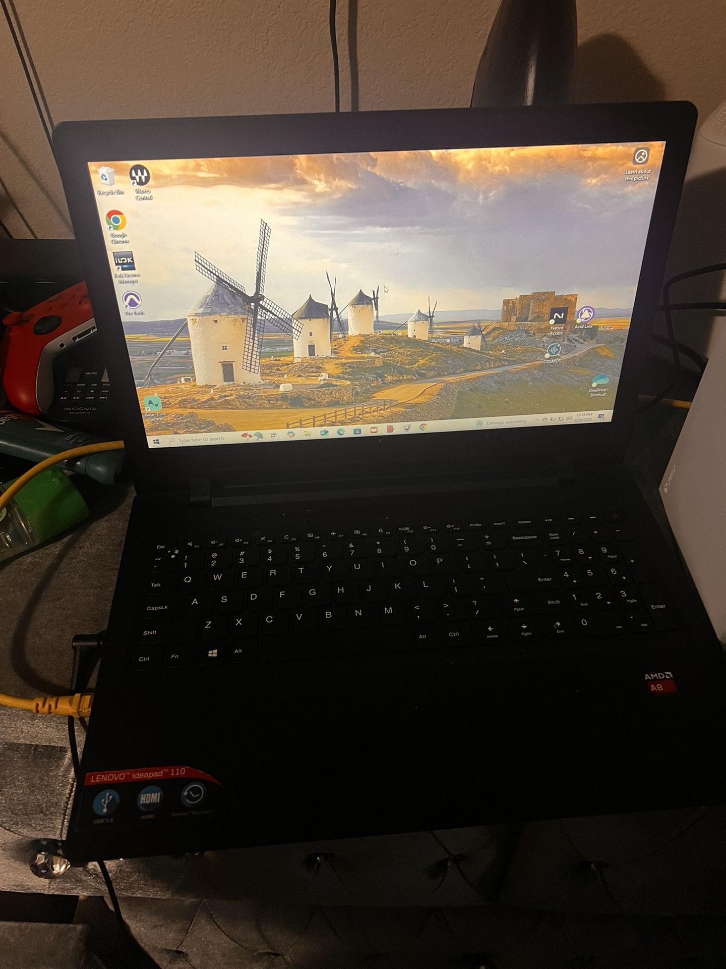 Lenovo Laptop With The New Pro Tools On It