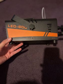 600W Fog Machine Smoke Machine w/ Disco Ball Lights 3000CFM 13-Color LED Effects