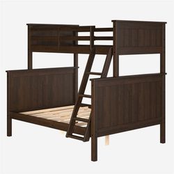 Twin over Full Bunk Bed Set