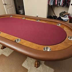 10 Players Poker Table 