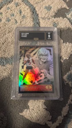 2021 Illusions Trey Lance Rookie Card GMA 9