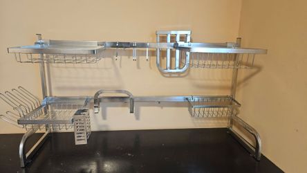 Over the sink drying rack