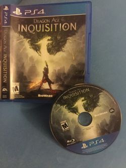 Dragon Age Inquisition 🎮😎👍Playstation 4 video Game 📀