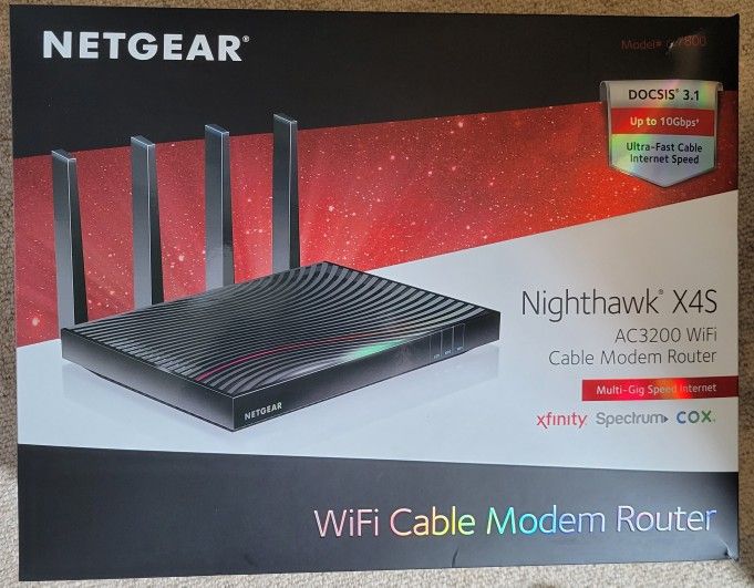 Nighthawk X4S-AC3200
Model C-7800