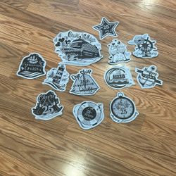 Cruise Door Magnetic Anniversary 25th Set
