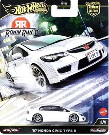 Hot Wheels Ronin Run 2 ‘07 Honda Civic Type R