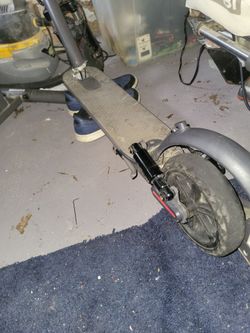 Electric shooter broke down in frame