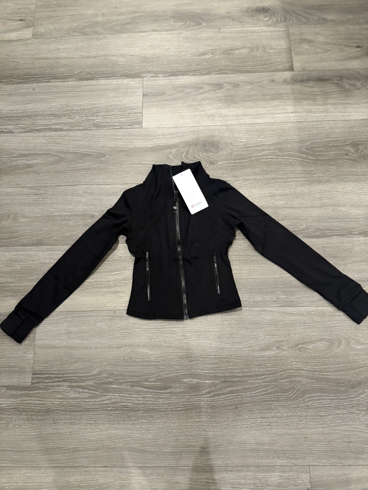 black define lululemon jacket size medium