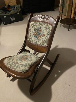 Rocking Chair - Wood - Antique