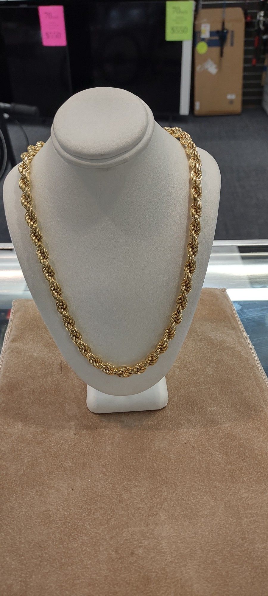 10k Gold Rope Chain