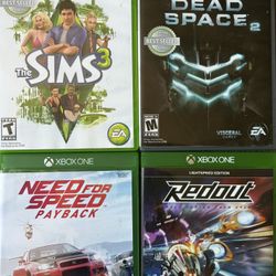 Xbox 1 And Xbox 360 Games