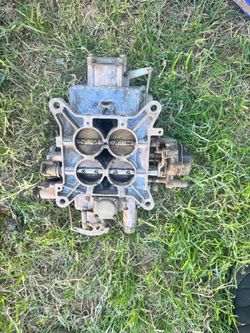4-Barrel Carburetor Base Used