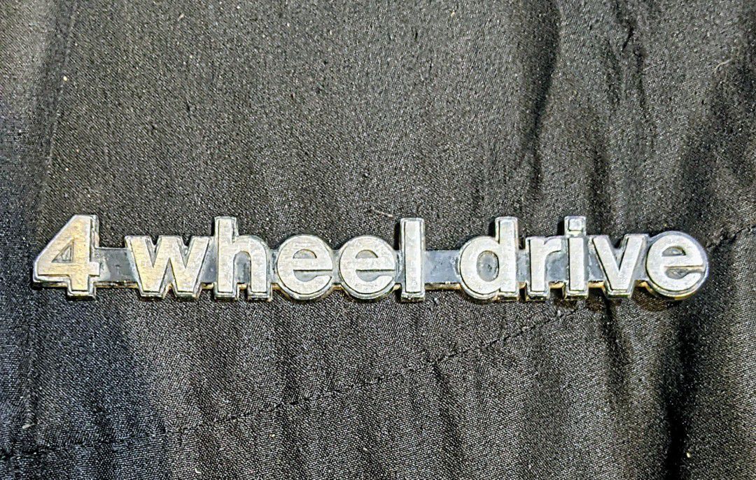 2 - 4 Wheel Drive Jeep Emblems