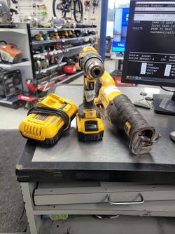 Dewalt Drill And Rec Saw Set