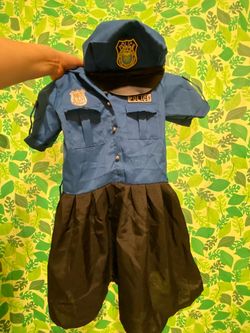 Kids Police Officer Halloween Costume with Hat