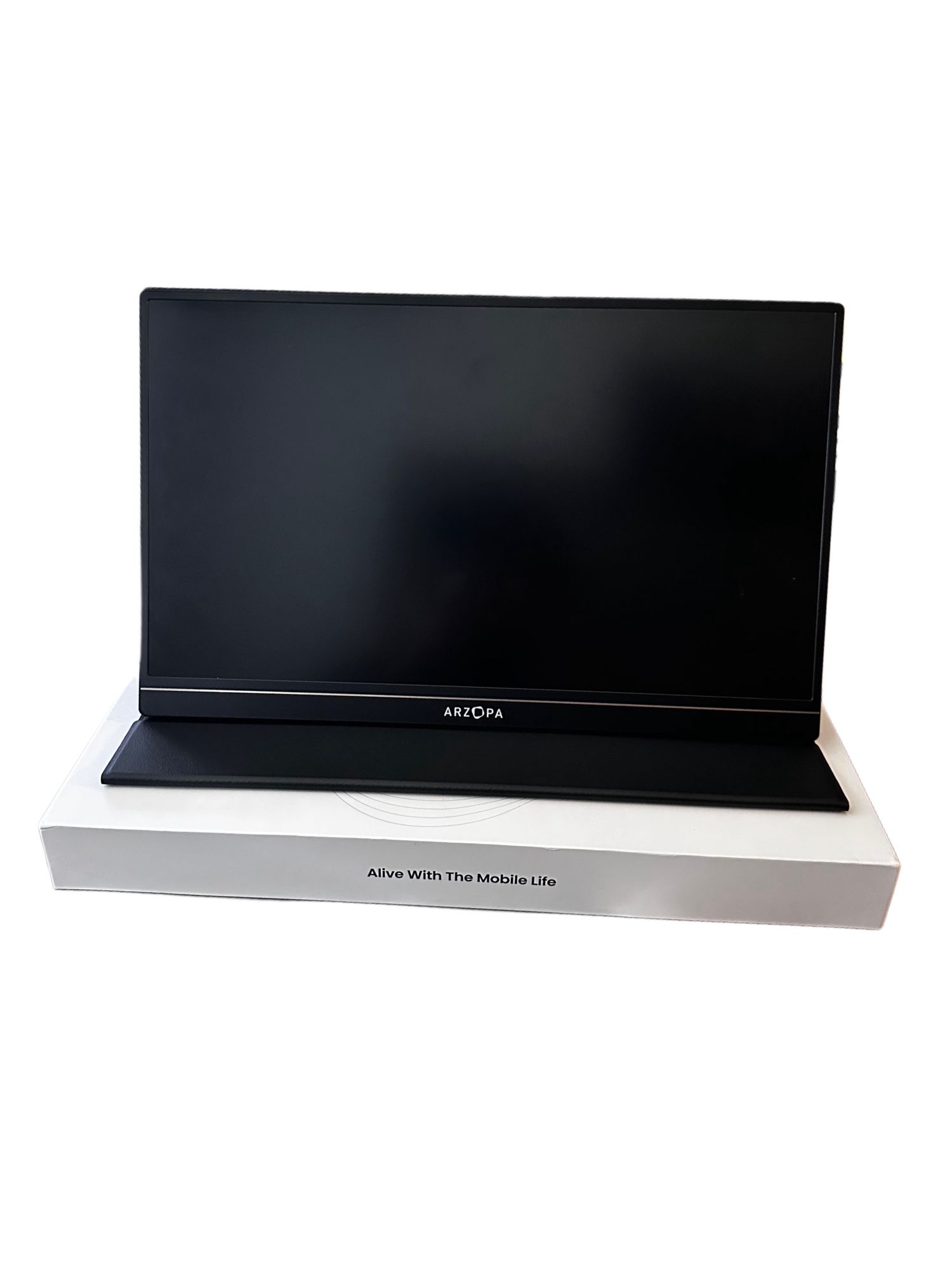 Arzopa S1 Table 15.6" FHD (1920 x 1080) 60Hz LED Monitor HDR; miniHDMI USB Type-C; Lightweight and Portable; Plug and Play