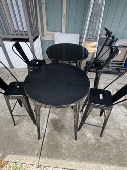table and chairs