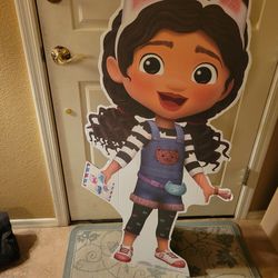 Gabby's Dollhouse Life-size Cardboard Cut Out