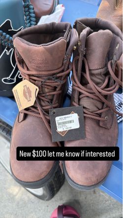New work boots for sale