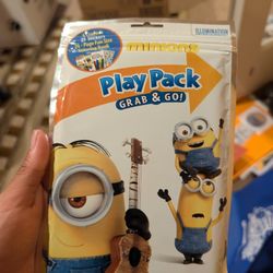  Minions Play Pack Grab & Go Coloring Book Crayons Stickers