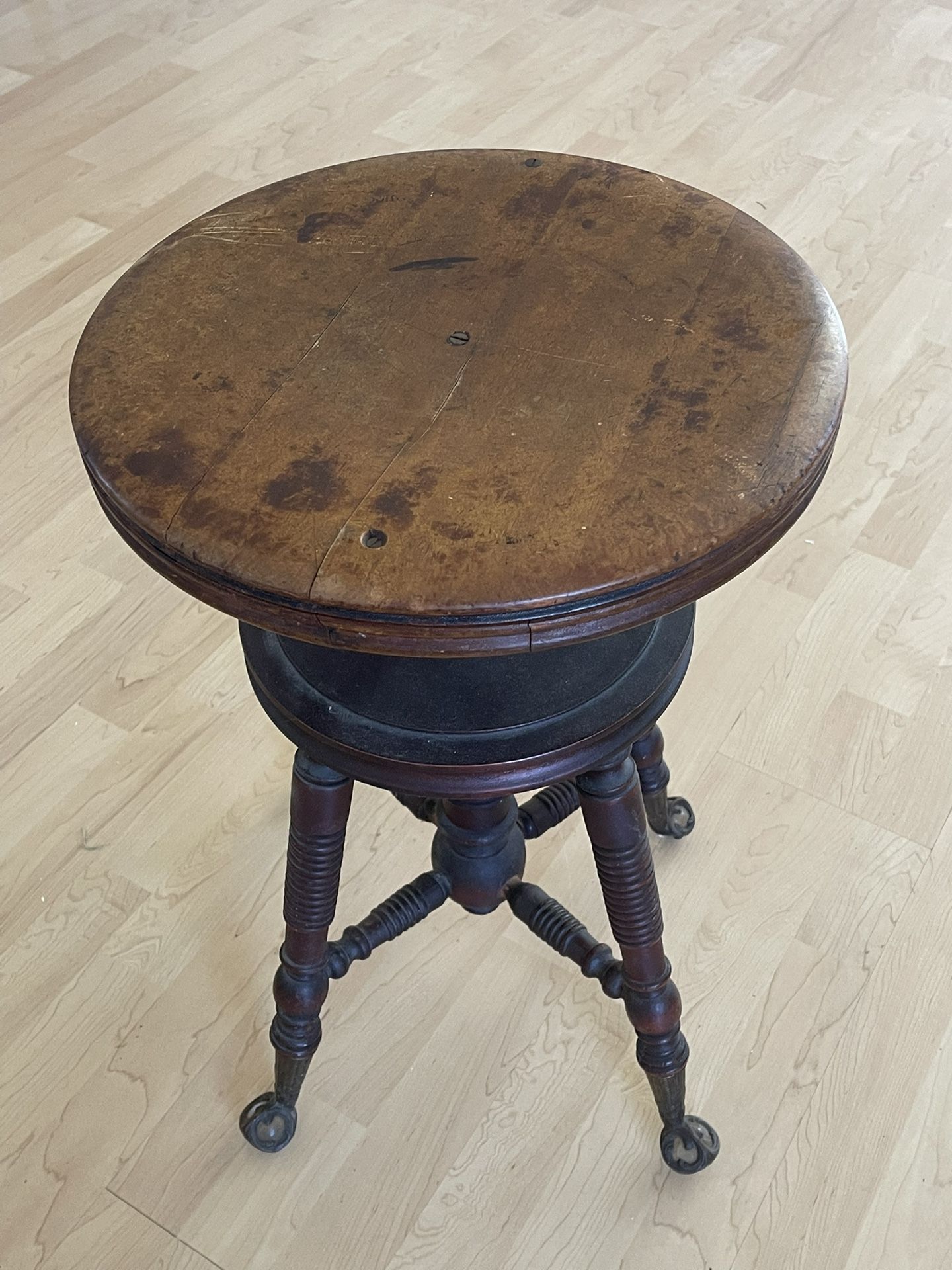 Antique Holtzman & Sons Piano Stool