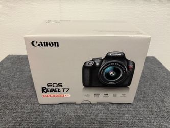 Canon EOS Rebel T7 DSLR Camera Kit with EF-S 18-55mm IS II Lens - Brand New Sealed