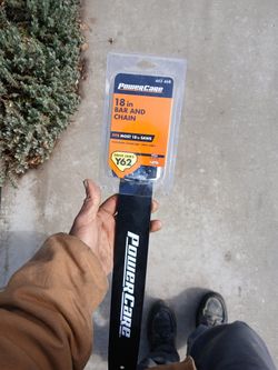 18 In Bar N  Chain chainsaw