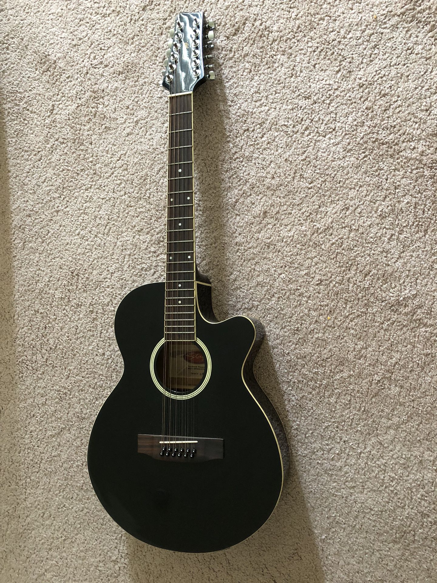 Stagg 12 String Acoustic/Electric Guitar