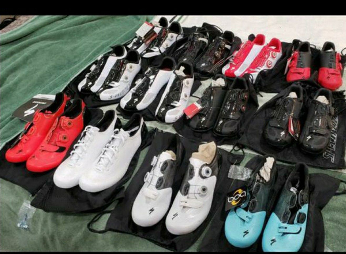 New Specialized SWorks Carbon Soles Road and Mountain Bike Shoes $150-$300 each