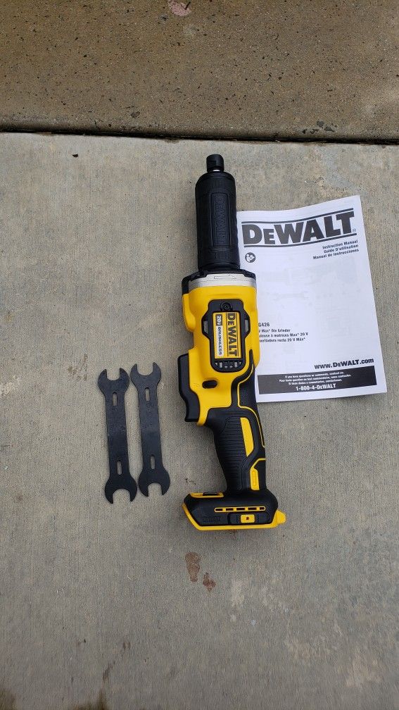 Dewalt 20v Die Grinder Brushless WITH VARIABLE SPEED Brand New Tool Only