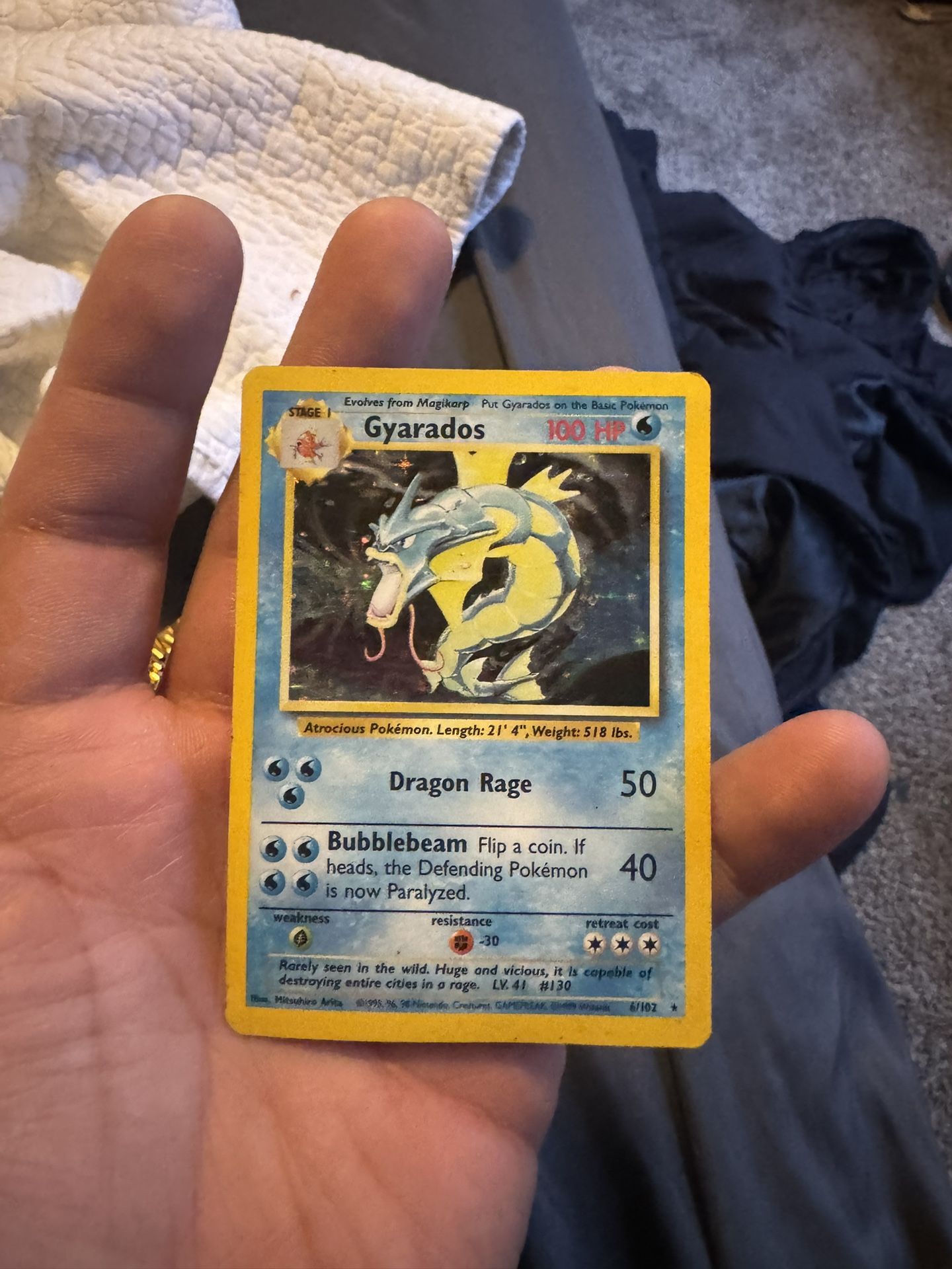 gyarados vintage pokemon cards Base Set 2: Booster Pack main image 0