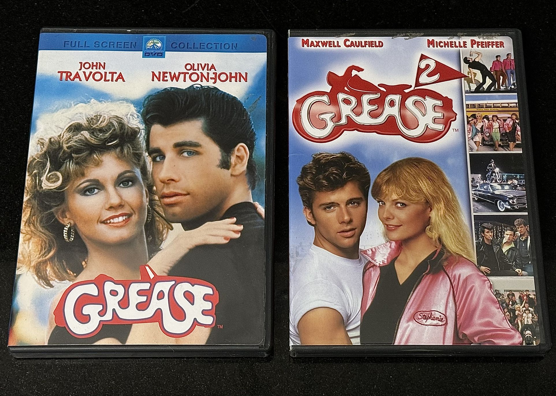 🕺📀 2 DVDs: Grease 1 + Grease 2, Boxes/Cases, Collector’s Items (new)