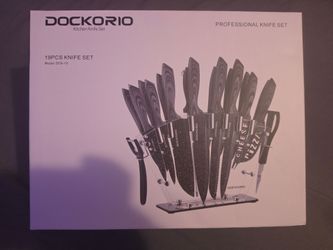 DOCKORIO 19-Piece Kitchen Knife Set DCK-19