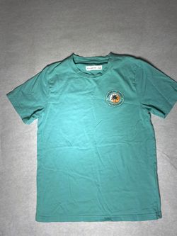 Abercrombie Kids Graphic Shirt Size 11/12 Medium Teal Venice Beach California Tee
