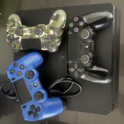 Ps4 Varios Juegos Y Controles 