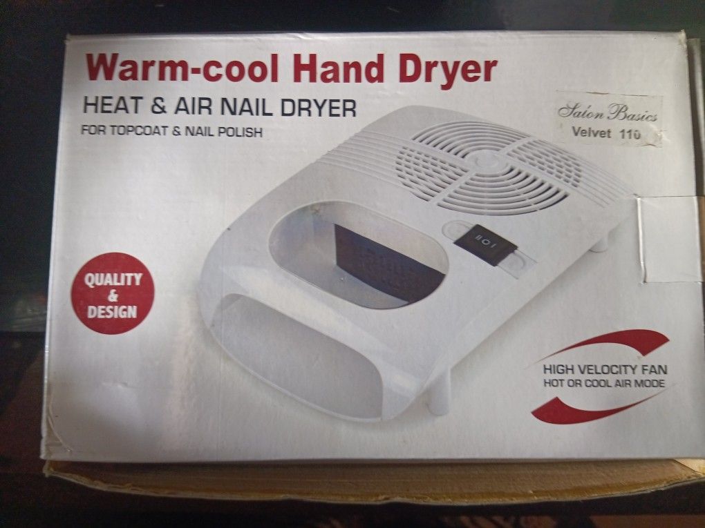 SALON BASICS WARM-COOL HAND DRYER