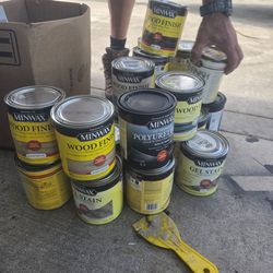 Stain and barnish paint